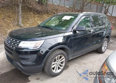 2017 Ford Explorer from USA, damaged, VIN 1FM5K8B82HGD79972